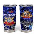 Personalized Bulldogs ANZAC Day Tumbler Cup Australian Army - Lest We Forget