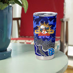 Personalized Bulldogs ANZAC Day Tumbler Cup Australian Army - Lest We Forget