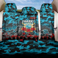 Sharks ANZAC Day Back Car Seat Cover Australian Army - Lest We Forget