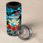 Personalized Sharks ANZAC Day 4 in 1 Can Cooler Tumbler Australian Army - Lest We Forget