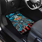 Sharks ANZAC Day Car Mats Australian Army - Lest We Forget