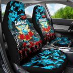 Sharks ANZAC Day Car Seat Cover Australian Army - Lest We Forget
