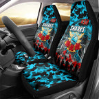 Sharks ANZAC Day Car Seat Cover Australian Army - Lest We Forget