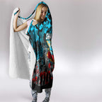 Sharks ANZAC Day Hooded Blanket Australian Army - Lest We Forget