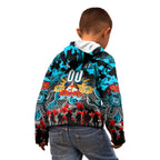 Personalized Sharks ANZAC Day Kid Hoodie Australian Army - Lest We Forget