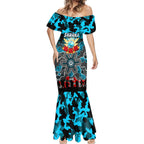 Personalized Sharks ANZAC Day Mermaid Dress Australian Army - Lest We Forget