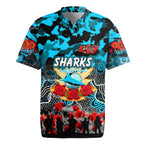 Personalized Sharks ANZAC Day Rugby Jersey Australian Army - Lest We Forget