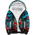 Personalized Sharks ANZAC Day Sherpa Hoodie Australian Army - Lest We Forget