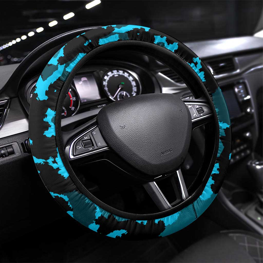 Sharks ANZAC Day Steering Wheel Cover Australian Army - Lest We Forget