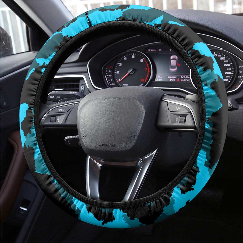 Sharks ANZAC Day Steering Wheel Cover Australian Army - Lest We Forget