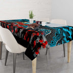 Sharks ANZAC Day Tablecloth Australian Army - Lest We Forget