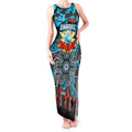 Personalized Sharks ANZAC Day Tank Maxi Dress Australian Army - Lest We Forget