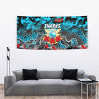 Sharks ANZAC Day Tapestry Australian Army - Lest We Forget