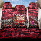 Dolphins ANZAC Day Back Car Seat Cover Australian Army - Lest We Forget