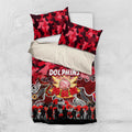 Dolphins ANZAC Day Bedding Set Australian Army - Lest We Forget