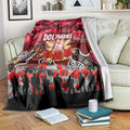 Dolphins ANZAC Day Blanket Australian Army - Lest We Forget