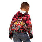 Personalized Dolphins ANZAC Day Kid Hoodie Australian Army - Lest We Forget