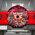 Dolphins ANZAC Day Spare Tire Cover Australian Army - Lest We Forget
