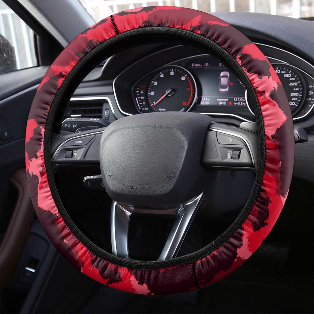 Dolphins ANZAC Day Steering Wheel Cover Australian Army - Lest We Forget