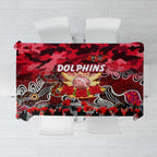 Dolphins ANZAC Day Tablecloth Australian Army - Lest We Forget