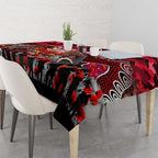 Dolphins ANZAC Day Tablecloth Australian Army - Lest We Forget