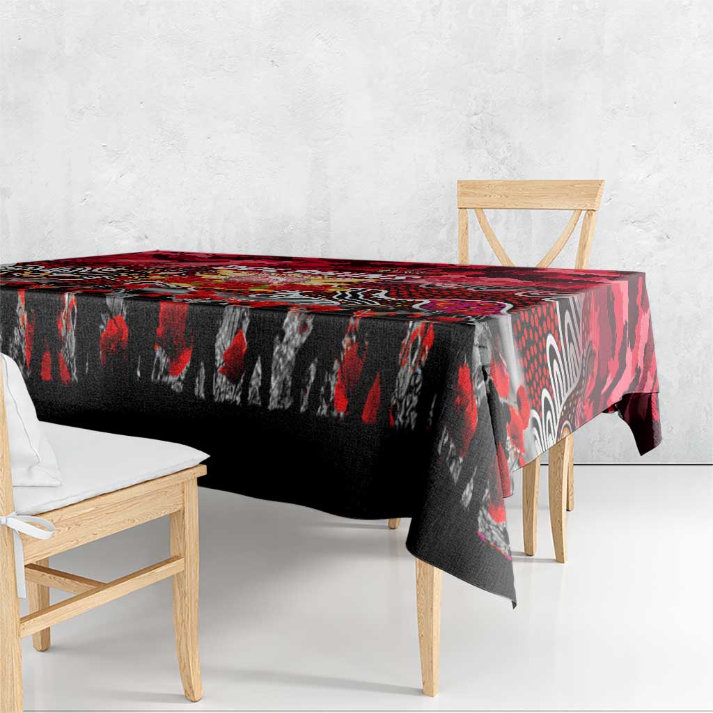 Dolphins ANZAC Day Tablecloth Australian Army - Lest We Forget