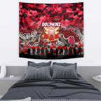 Dolphins ANZAC Day Tapestry Australian Army - Lest We Forget