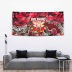 Dolphins ANZAC Day Tapestry Australian Army - Lest We Forget