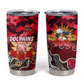 Personalized Dolphins ANZAC Day Tumbler Cup Australian Army - Lest We Forget