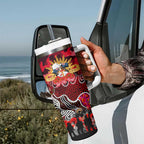Personalized Dolphins ANZAC Day Tumbler With Handle Australian Army - Lest We Forget