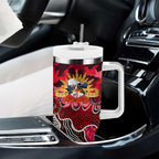 Personalized Dolphins ANZAC Day Tumbler With Handle Australian Army - Lest We Forget