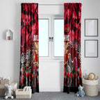 Dolphins ANZAC Day Window Curtain Australian Army - Lest We Forget