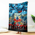 Titans ANZAC Day Blanket Australian Army - Lest We Forget