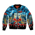 Personalized Titans ANZAC Day Bomber Jacket Australian Army - Lest We Forget