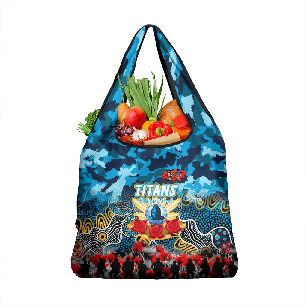 Titans ANZAC Day Grocery Bag Australian Army - Lest We Forget