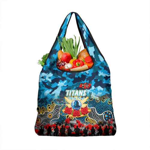 Titans ANZAC Day Grocery Bag Australian Army - Lest We Forget