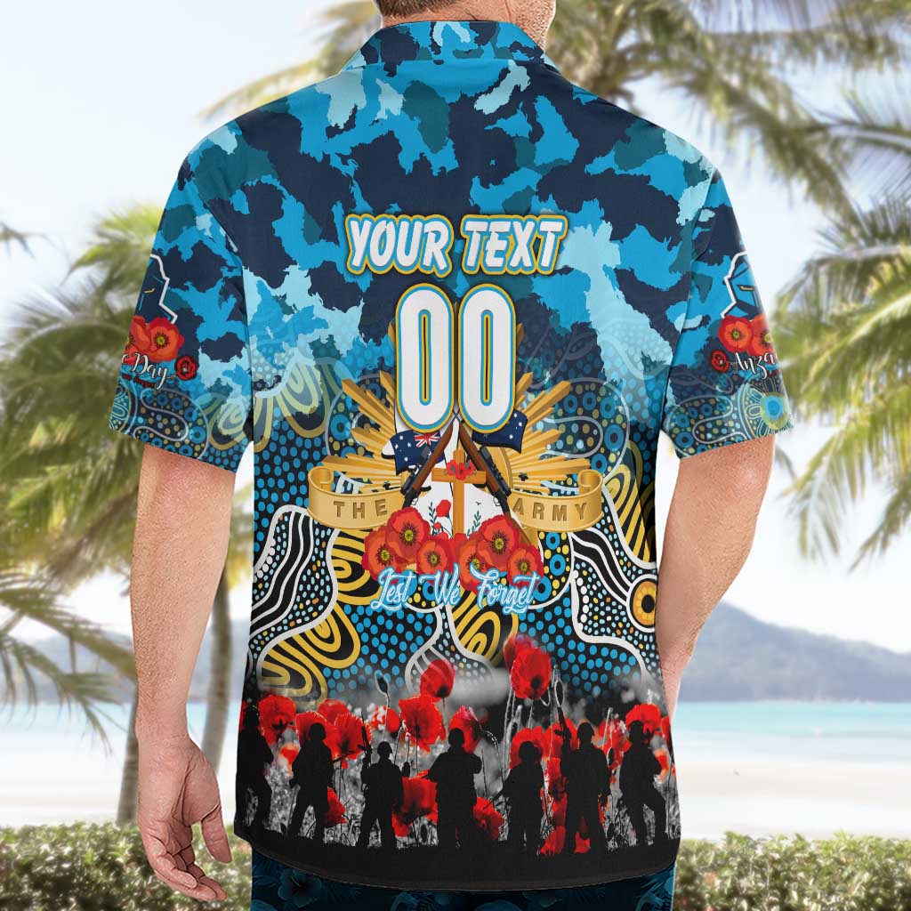 Personalized Titans ANZAC Day Hawaiian Shirt Australian Army - Lest We Forget