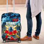 Titans ANZAC Day Luggage Cover Australian Army - Lest We Forget