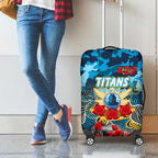 Titans ANZAC Day Luggage Cover Australian Army - Lest We Forget