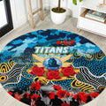 Titans ANZAC Day Round Carpet Australian Army - Lest We Forget