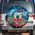 Titans ANZAC Day Spare Tire Cover Australian Army - Lest We Forget