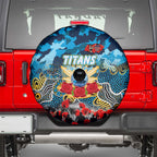 Titans ANZAC Day Spare Tire Cover Australian Army - Lest We Forget
