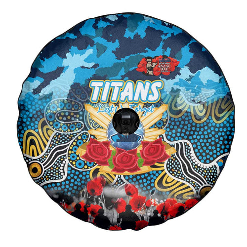 Titans ANZAC Day Spare Tire Cover Australian Army - Lest We Forget