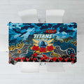 Titans ANZAC Day Tablecloth Australian Army - Lest We Forget