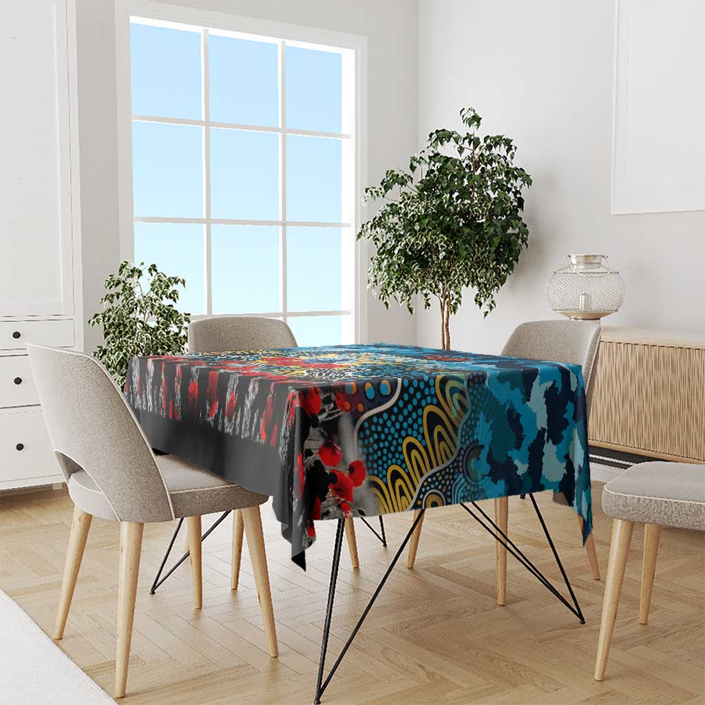 Titans ANZAC Day Tablecloth Australian Army - Lest We Forget
