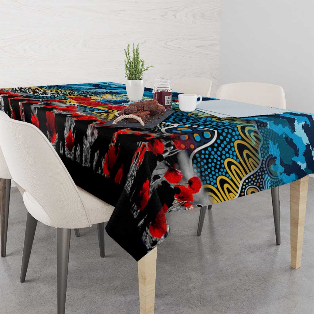 Titans ANZAC Day Tablecloth Australian Army - Lest We Forget