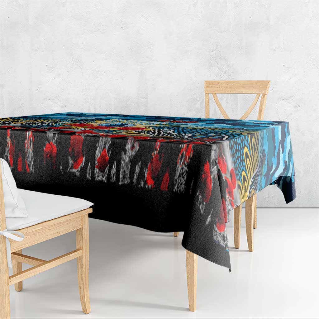 Titans ANZAC Day Tablecloth Australian Army - Lest We Forget
