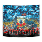 Titans ANZAC Day Tapestry Australian Army - Lest We Forget