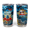 Personalized Titans ANZAC Day Tumbler Cup Australian Army - Lest We Forget