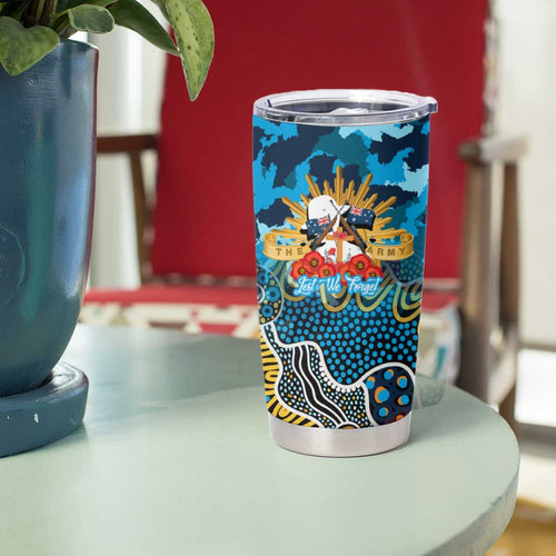 Personalized Titans ANZAC Day Tumbler Cup Australian Army - Lest We Forget